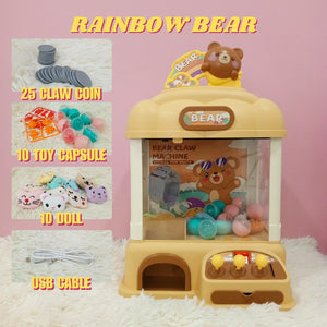 Rainbow Large Claw Machine