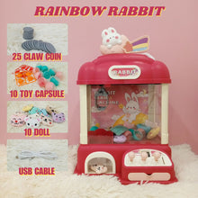 Load image into Gallery viewer, Rainbow Large Claw Machine