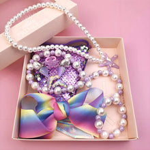 Load image into Gallery viewer, Rainbow Mermaid Accessories Set