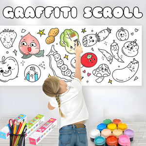 Graffiti Scroll Roll 3Meters