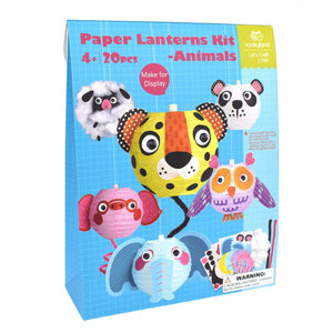 Tookyland Paper Lanterns Kit Animals