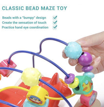 Load image into Gallery viewer, Top Bright Airplane Bead Maze