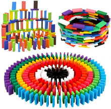 Load image into Gallery viewer, Wooden Domino Blocks - 480 pcs