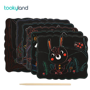 Tookyland Scratch Art Paper - Pet Set