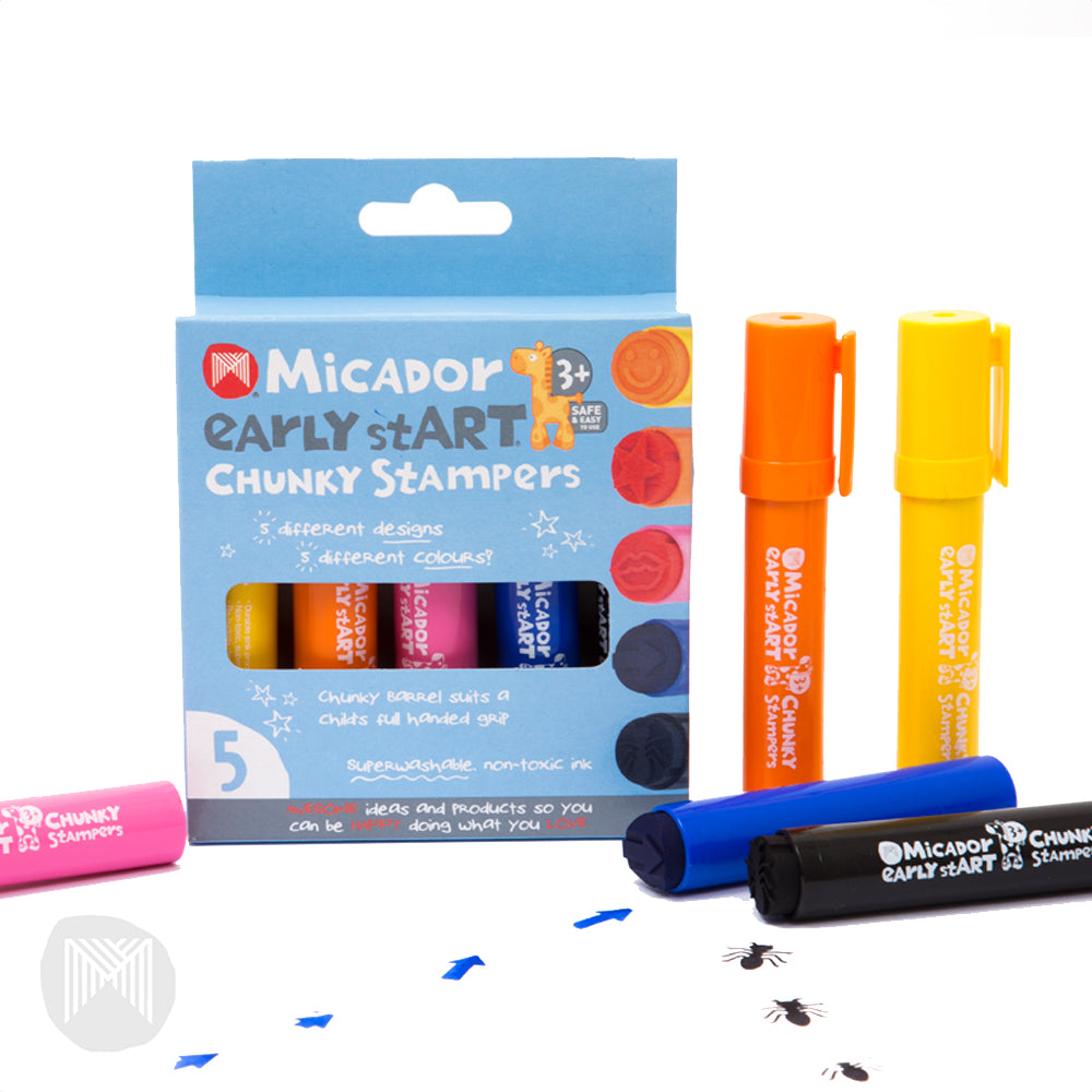 Micador early stART Chunky Stampers (Pack of 5)