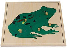Load image into Gallery viewer, Montessori Wooden Peg Puzzles