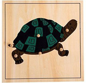Montessori Wooden Peg Puzzles