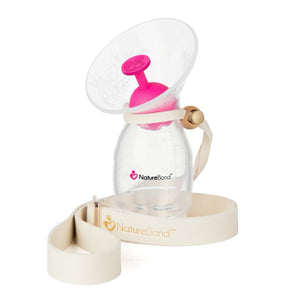 NatureBond™ Silicone Breast Pump with Stopper & Strap
