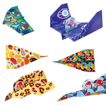 Load image into Gallery viewer, Joan Miro Origami Paper Planes- Animal Pilots